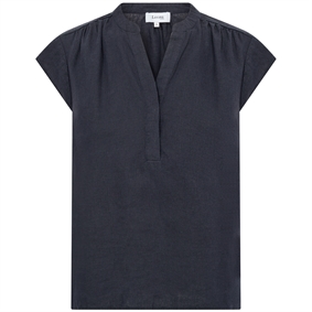 Levete Room LR-NAJA 19 Bluse, Dark Navy
